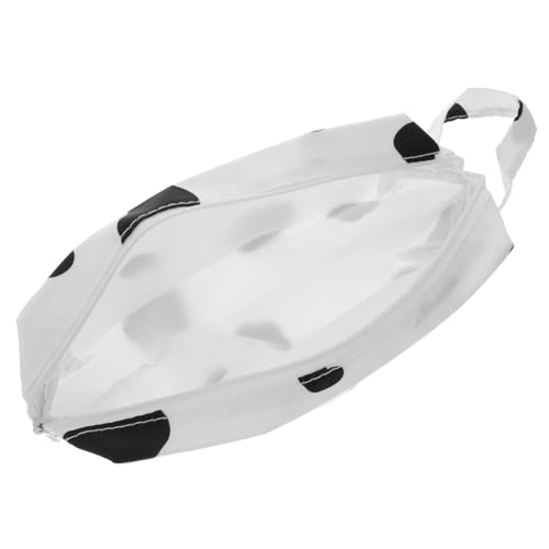 jojofuny Großes Federmäppchen Kuhmotiv mit Reißverschluss Großer Kapazität Stifteetui für Mädchen Langlebige Federtasche aus Robustem Material Praktischer Griff Vielseitiger Organizer für von jojofuny