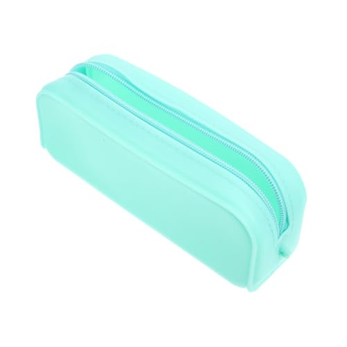 jojofuny Großes Silikon Federmäppchen mit Reißverschluss Multifunktionaler Organizer für Stifte Make Up und Reiseaccessoires Langlebig Leicht zu Reinigen Stilvoller Aufbewahrungsbeutel für von jojofuny