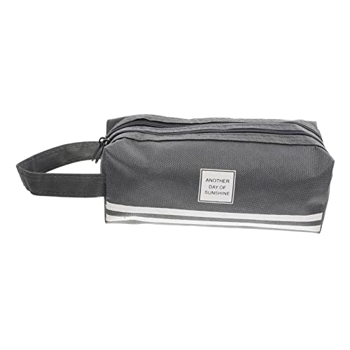 jojofuny Großes Tragbares Federmäppchen Strapazierfähigem Oxford Doppeltem Reißverschluss Für Schüler Und Lehrer Aufbewahrung Von Schreibwaren Bleistiften Und Notizen Schlichtem von jojofuny