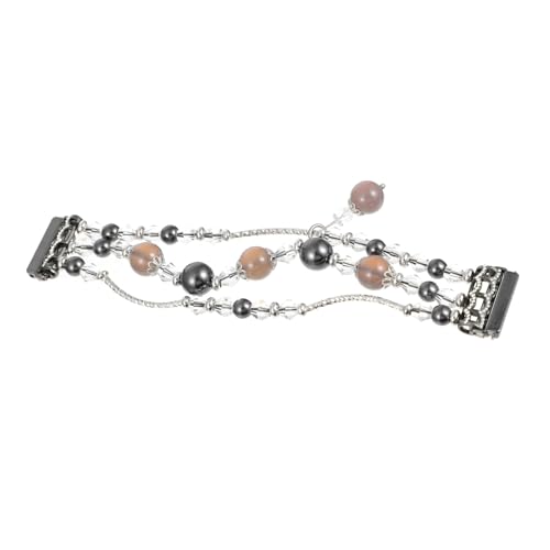 jojofuny Gurt Schmuckband Praktisch Schmuck Armbänder Bling-achat-perlen-armband Zubehör Lite-armband Perlenarmbänder Stretch-armbänder Armband Für Frauen Anschauen Kristall Damen Bilden von jojofuny