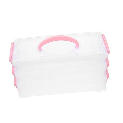 jojofuny Handheld Pencil Box Multifunktionale Stapelbare und Abnehmbare Stiftaufbewahrung mit Design für Schule und Büro Schichten mit Deckel jojofuny Handheld Pencil Box Multifunktionale Stapelbare und Abnehmbare Stiftaufbewahrung mit Design für Schule und Büro Schichten mit Deckel von jojofuny