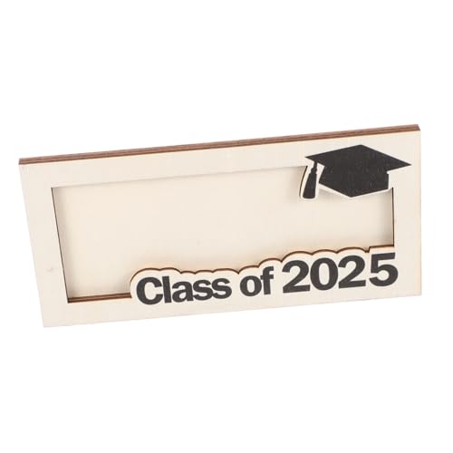 jojofuny Holz Kartenhalter Für Abschlussfeier Tragbarer Geldhalter Karten Organizer Mit Raum Für Bargeld Visitenkarten Kreditkarten Und Fotos Abschlussgeschenk Für Klassenkameraden von jojofuny