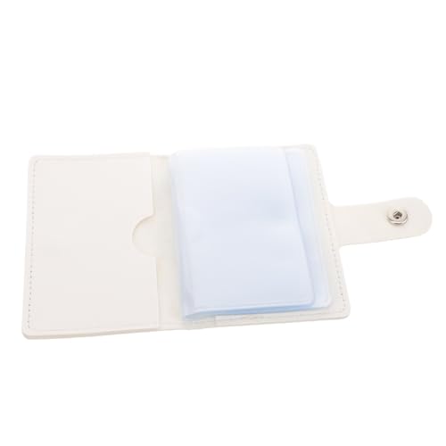 jojofuny Kartenhalter Aus Pu-Material Kreditkartenhalter Mit Mehreren Fächern Stylische Kartentasche Als Geldbörse Kompakt Und Tragbar Visitenkarten-Aufbewahrungstasche Für Ordnung Im von jojofuny