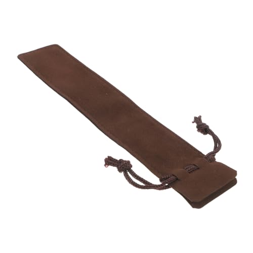 jojofuny Kordelzug Stifttasche aus Dickem Samt Weicher Federmäppchen Halter für Zuhause Büro und Klassenzimmer Elegante Aufbewahrung für Stifte und Schreibwaren von jojofuny