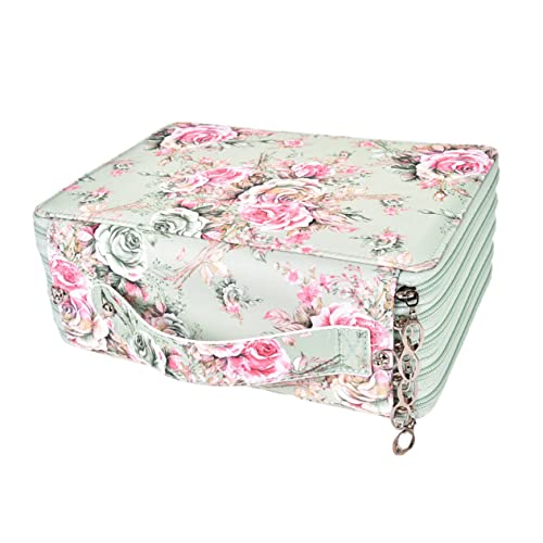 jojofuny Kunstspeicherbeutel Stifte Beutel Schreibwaren-Organizer Bleistifte Tasche Bleistiftbeutel zur Aufbewahrung Briefpapierbeutel Schulstiftbeutel Polyester Light Green von jojofuny