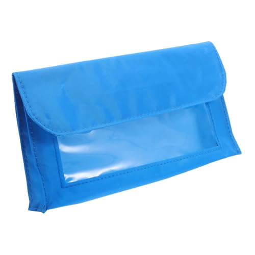 jojofuny Magnetischer Whiteboard -Stiftbeutel Trockenerlöser -Markerhalter Markerfall magnetische organisator magnetischer Markierungshalter whiteboard Marker magnetisch Polyester Blau von jojofuny