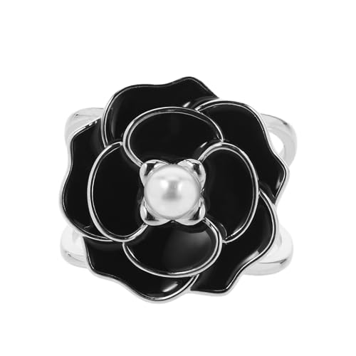 jojofuny Moderne Damen Schalring aus Robustem Legierungsmetall Stilvoller Halstuch Clip und Vielseitige Ringschnalle für Schal Cardigan und Tuch Eleganter Schmuck für Damen und Alltag von jojofuny