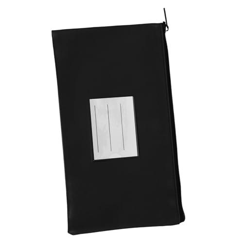 jojofuny Portable PU Leather Cash and Receipt Wallet with Card Slots Multifunctional Money Storage Pouch for Travel Office and Daily Use Compact and Design von jojofuny