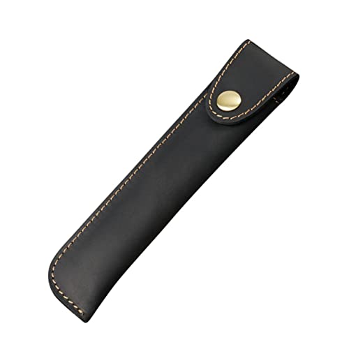 jojofuny Retro Handgefertigter Leder Stifthalter Hochwertiges Echtleder Etui für Füllfederhalter Kugelschreiber Bleistifte Design für Universität Schwarz jojofuny Retro Handgefertigter Leder Stifthalter Hochwertiges Echtleder Etui für Füllfederhalter Kugelschreiber Bleistifte Design für Universität Schwarz von jojofuny