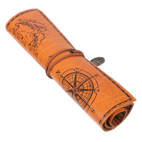 jojofuny Federmäppchen Mit Fächern Zum Aufrollen Großes Stift-Organizer-roll-up Für Buntstifte Aquarellstifte Und Pinsel Langlebiges Pu-Material Zum Ordnen Und Schützen Vor Kratzern von jojofuny