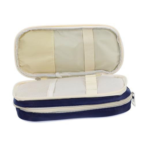 jojofuny Schreibwaren Aufbewahrungsbox Federmäppchen Für Teenager Mädchen Buntstift Organizer Schulbedarfstasche Schreibtisch Bleistift Organizer Federmäppchen Mit Reißverschluss von jojofuny