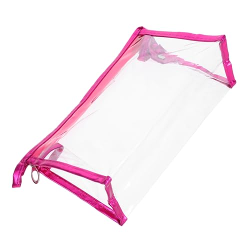 jojofuny 1stücke Transparentes Federmäppchen Mit Reißverschluss Kleiner Klarer Aufbewahrungsbeutel Für Stifte Kosmetik Und Für Schule Büro Und Vielseitiger Organizer Für Mädchen von jojofuny