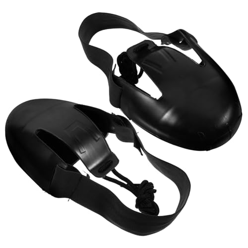 jojofuny Sicherheitsschuh Überzieher Stahlkappen Zehenschutz Arbeitsschutz Überschuhe rutschfest Universalgröße für Baustelle Produktionsschutz von jojofuny