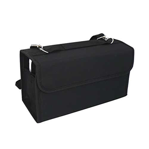 jojofuny Aufbewahrungstasche Für Markerstifte Mit Fächern Nylonbeutel Mit Schultergurt Und Reißverschluss Zum Organisieren Von Stiften Und Markerpen Schwarz von jojofuny