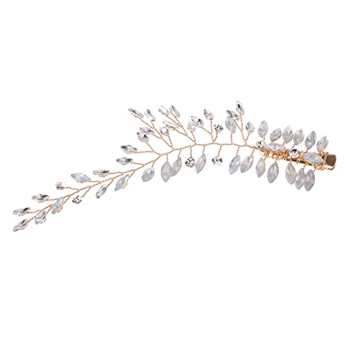 jojofuny Hochzeitshaarnadel Seitlicher Kamm Mit Kristallkopfschmuck Braut Haarspange Braut Hochzeit Strass Haarkamm Hochzeit Haarkamm Kopfschmuck Für Die Braut Brautjungfer Perücke Diamant von jojofuny