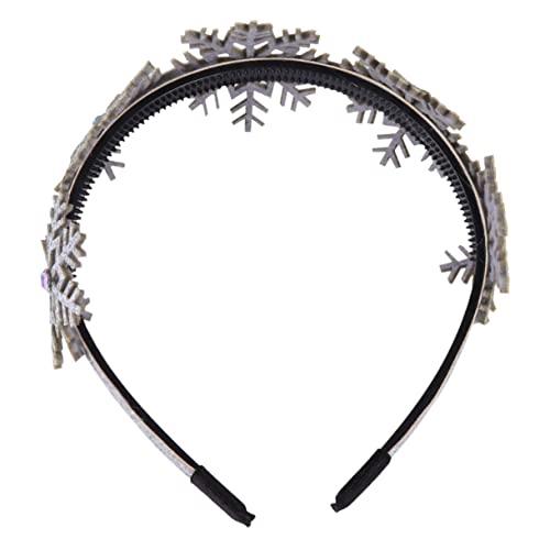 jojofuny Winterurlaub Cosplay Stirnband Weihnachten Schneeflocke Kopfschmuck Mädchen-fee-stirnband Weihnachtskopfschmuck Kopfschmuck Für Die Haarschmuck Blitz Plastik Kleinkind Dekorationen von jojofuny