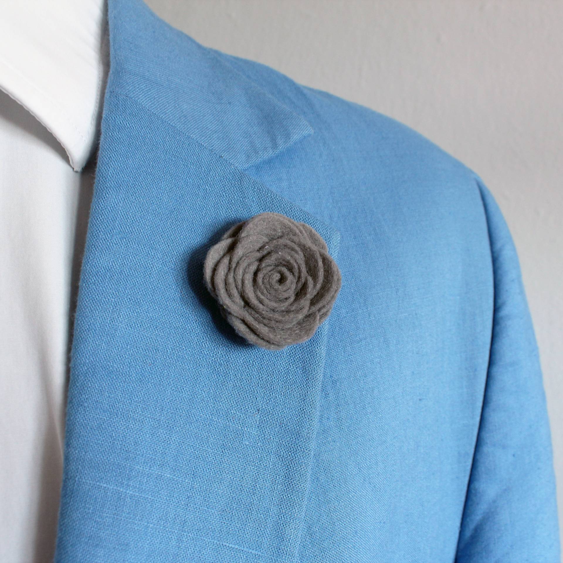 Filz Boutonniere Filz Boutonniere von jollylapel