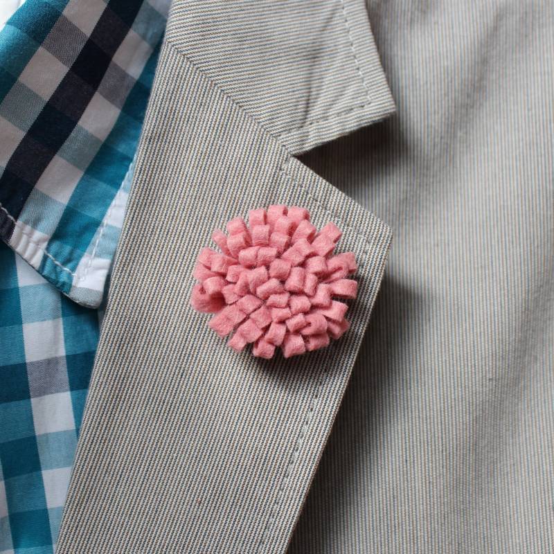 Leder Boutonniere/Blume Fürs Revers Leder Boutonniere/Blume Fürs Revers von jollylapel