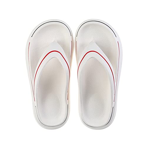 jonam Damen Sandalen EVA Platform Flip Flops Thong Cloud Slippers Women Shoes Foam Thick Sole Pillow Slides Bathroom Beach Sandal(Size:42-43 (25.5-26cm)) von jonam