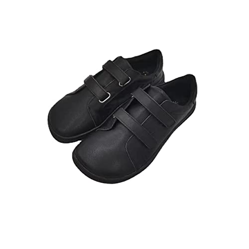 jonam Damenschuhe Utumn Barefoot Leather Sneaker for Women and Man with New Flat Soft Sole(Size:45 EU) von jonam
