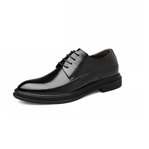 jonam Herrenschuhe Elevator Shoes Men Dress Shoes Men Formal Shoes Winter/Spring Classic Business Luxury Men Oxfords Footwear Suit Shoes(Color:Black,Size:37 EU) von jonam