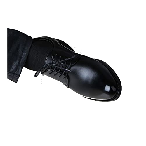 jonam Herrenschuhe Men Pointed Toe Formal Leather Shoes Autumn Winter Breathable Version to Increase The Listing Direct Selling(Size:40 EU) von jonam