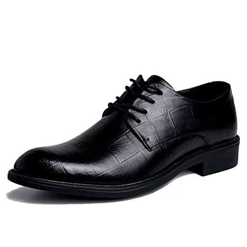 jonam Herrenschuhe Men Suit Shoes Party Men's Dress Shoes Leather Hombre Formal Shoes Men(Size:39 EU) von jonam