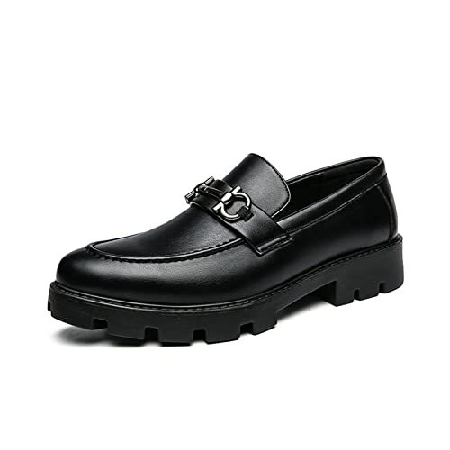 jonam Herrenschuhe Slip on Shoes Men Loafers Mens Dress Shoes Elegant Wedding Shoes for Men Chaussures Homme(Size:39 EU) von jonam
