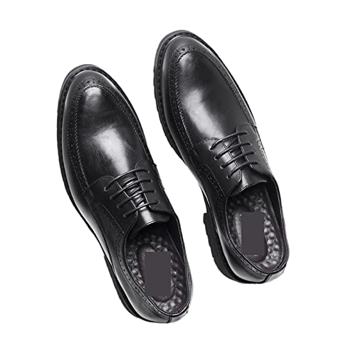 jonam Herrenschuhe Soft Men Dress Shoes Men Formal Oxford Shoes Casual Business PU Leather Men Shoe for Office Daily(Size:41 EU) von jonam