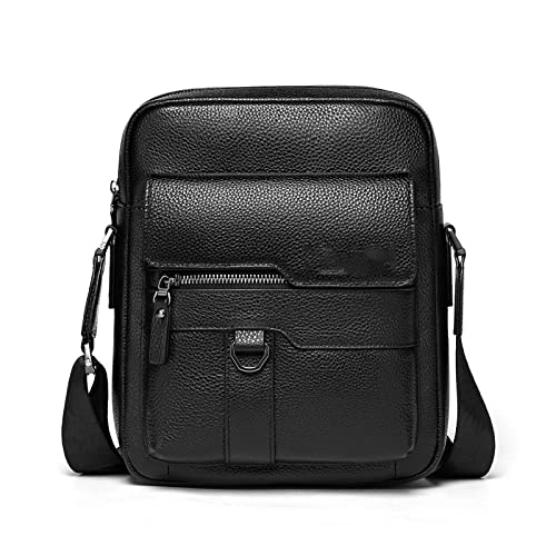 jonam Herrentasche Echte leder männer umhängetasche messen messenger messen messenger tasche mode männer große kapazität von jonam