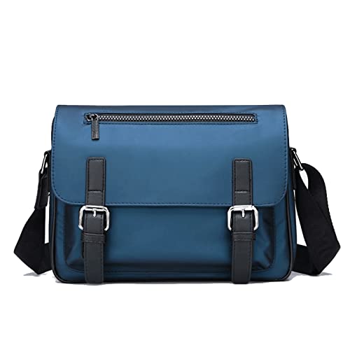 jonam Herrentasche Herren Business Shoulder Bag Herren Hochwertige Oxford Messenger Bag Casual Messenger Bag Schwarz Blaue Umhängetasche von jonam