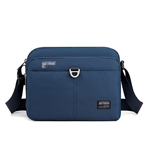 jonam Herrentasche Männer Umhängetasche Mann Crossbody Bag Hohe Qualität Messenger Bag Business Oxford Männliche Geldbörse Reise Handtaschen(Color:Blue) von jonam