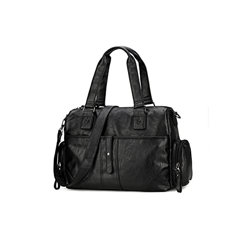 jonam Herrentasche Ruil Mode Crossbody Taschen Männer Trend Aktentasche Casual Freizeit weich PU. Leder Schultergeschäft Reise Handtaschen von jonam