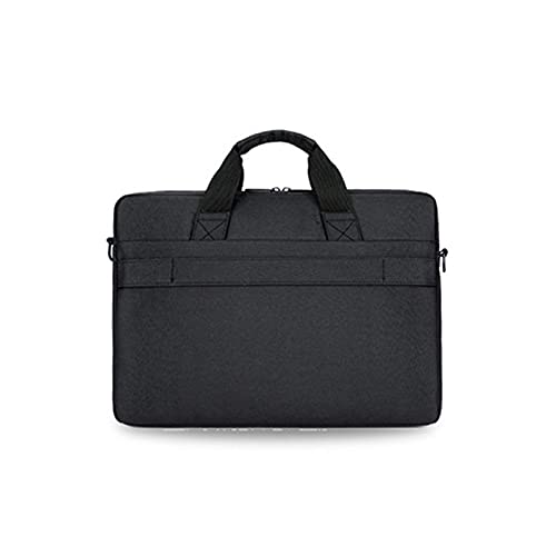 jonam Herrentasche Wasserdichte Männer Frauen Aktentasche Laptoptasche Große Kapazität Business Handtasche Messenger Schultertasche(Color:Black,Size:14 inches) von jonam