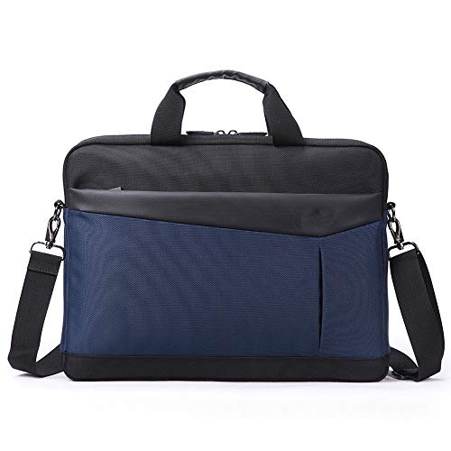 jonam Laptop Tragetasche 15.6-Zoll-Laptoptasche Laptop-Computertasche Aktentasche (Color : Blue) von jonam