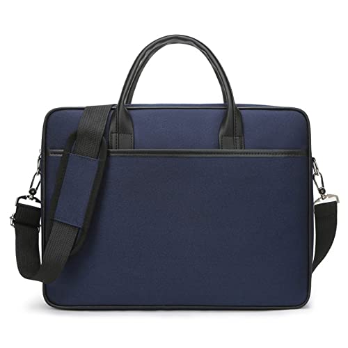 jonam Laptop Tragetasche Handtasche Männer Aktentasche Taschen Geschäftsmann Tasche Hohe Qualität Tasche for Laptoptasche Casual Umhängetasche Männliche Crossbody Tasche ( Color : Blue , Size : 38*6*2 von jonam