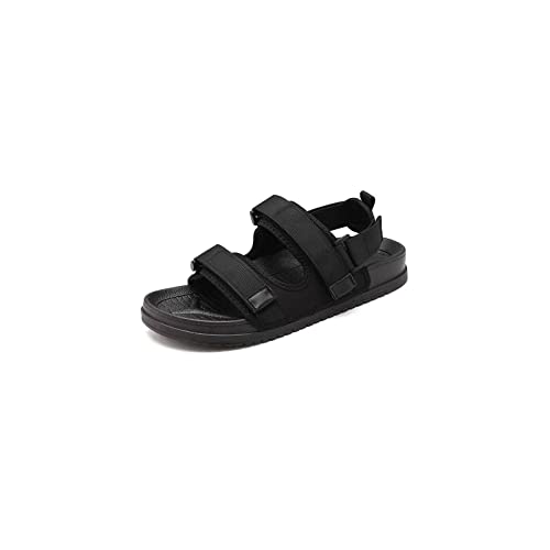 jonam Sandalen Herren Fashion Light Weight Casual Men Sandals Cool Outdoor Slippers Summer Flip Flops Comfort Non Slip Man Beach Shoes(Color:Black,Size:40 EU) von jonam