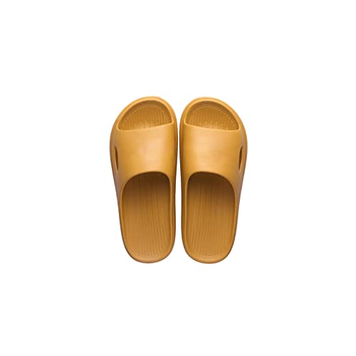 jonam Sandalen Herren Men and Women Beach Sandals Lightweight Water Shoes Comfortable Swimming Slippers EVA Seaside Footwears(Color:Yellow,Size:38 EU) von jonam