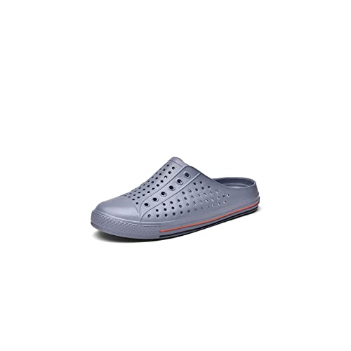 jonam Sandalen Herren Men's Sandals Summer Ripped Shoes Garden Shoes Lightweight Non-Slip Beach Flat Sandals(Color:Dark Grey,Size:37 EU) von jonam