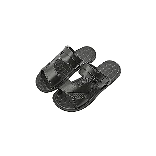 jonam Sandalen Herren Sommer männer sandalen freizeit outdoor rutschfeste atmungsaktive schnalle schuhe größe 39-44 für draußen strand hübscher antisor(Size:44 EU) von jonam