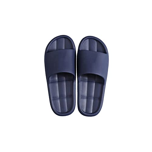 jonam Sandalen Herren Unisex Slippers Women Men Couple Waterproof Sandals Bathroom Summer Beach Non-Slip Indoor Home Soft Sole(Color:Blue,Size:40-41) von jonam