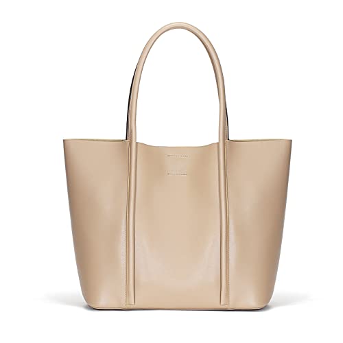 jonam Umhängetasche All-Match-Tasche zum Pendeln, modischer Single-Schulter-Aktentasche, Großkapazitäts-Tasche (Color : Apricot) von jonam