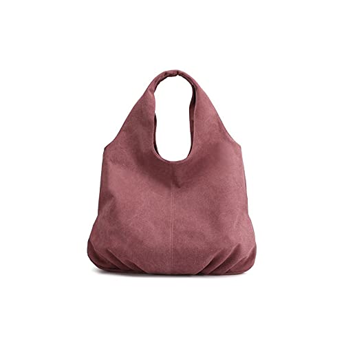 jonam Umhängetasche Damen Geldbörsen Crossbody Taschen für Frauen Messenger Bag Schulter Frauen Leinwand Handtaschen Geldbörsen Frauen Handtaschen (Color : Purple) von jonam