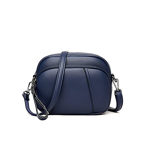 jonam Umhängetasche Damen frauen crossbody taschen für frauen hohe kapazität umhängetasche handtasche weiblich PU. Lederfrauen Messenger Bags (Color : Blue) von jonam