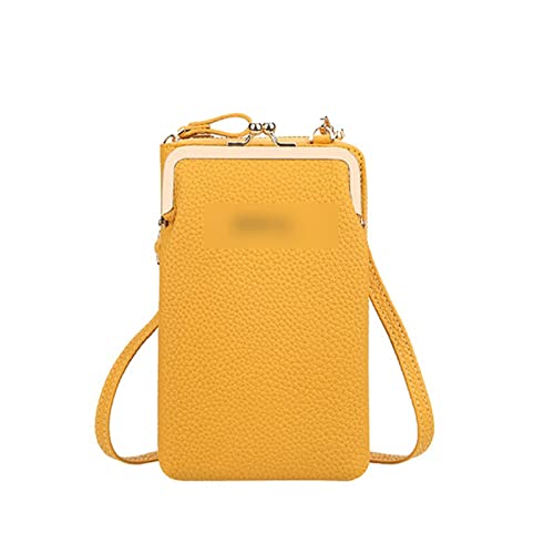 jonam Umhängetasche Damen schulter kleine tasche frauen sommer weibliche geldbörse top qualität telefon tasche gelb frauen mode taschen for mädchen von jonam