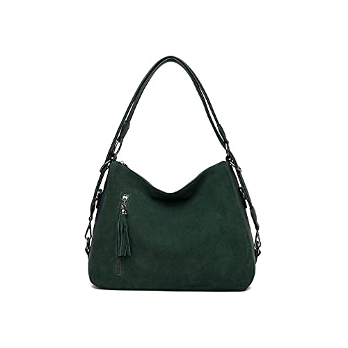 jonam Umhängetasche Frauen Handtaschen Designer Handtaschen Frauen Umhängetaschen Weibliche Top-Griff-Taschen Geldbörsen für Frauen (Color : Green) von jonam