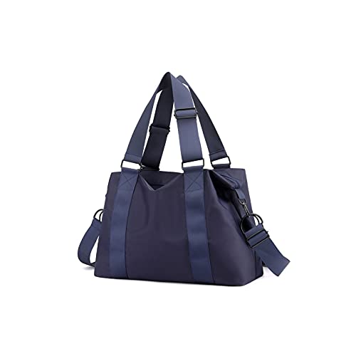 jonam Umhängetasche Frauen Leichte Nylon Wasserdichte Tasche Reise Handtasche Big Casual Umhängetaschen (Color : Blue) von jonam