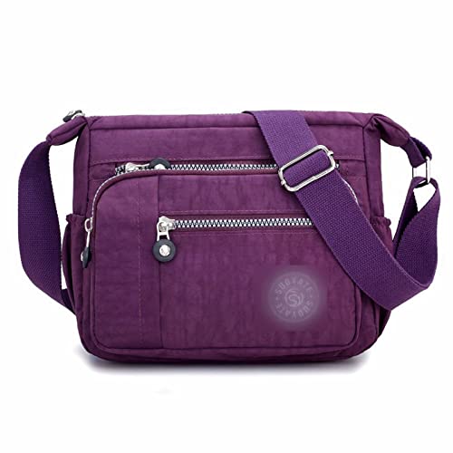 jonam Umhängetasche Frauen Leinwand Messenger Bag Wasserdichte Tuch Tasche Gute Qualität Diagonale Multifunktionale Outdoor Crossbody Bag Umhängetasche von jonam