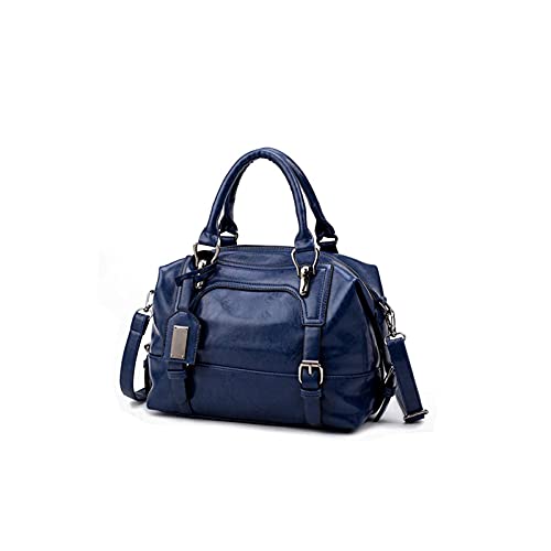 jonam Umhängetasche Frauen Tasche Handtasche Schultertaschen für Frauen Handtaschen PU. Leder-Pailletten-Crossbody-Tasche (Color : Blue) von jonam