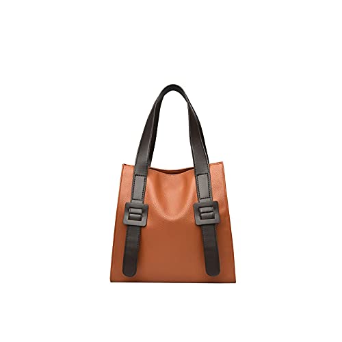 jonam Umhängetasche Handtasche frauen qualität leder handtaschen frauen taschen crossbody taschen für damen (Color : Orange) von jonam